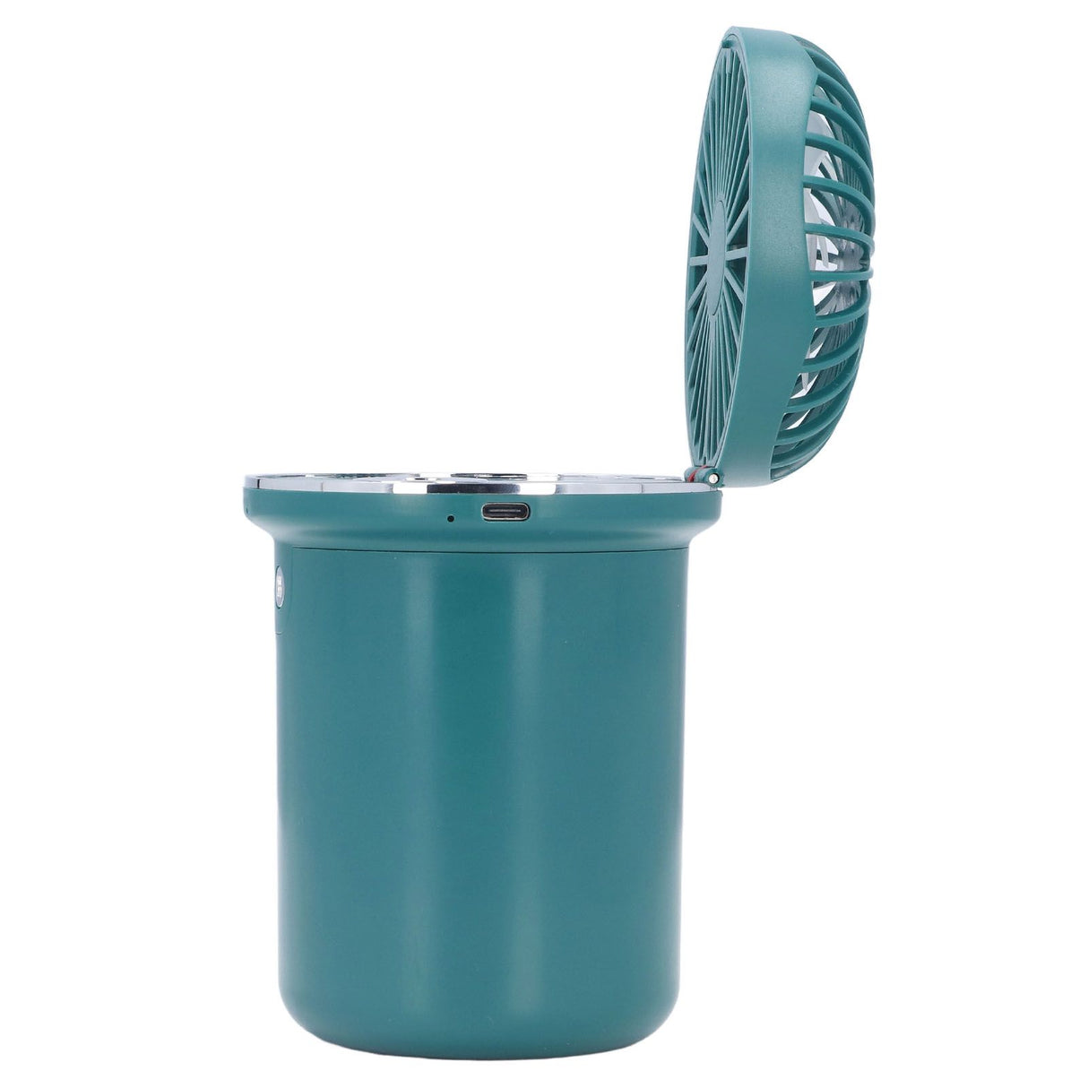 5V 5W Fan Humidifier 2 in 1 Desktop Humidifiers USB Charging 35ML Fog Output 280ml Multifunctional Fan for Desktop Office