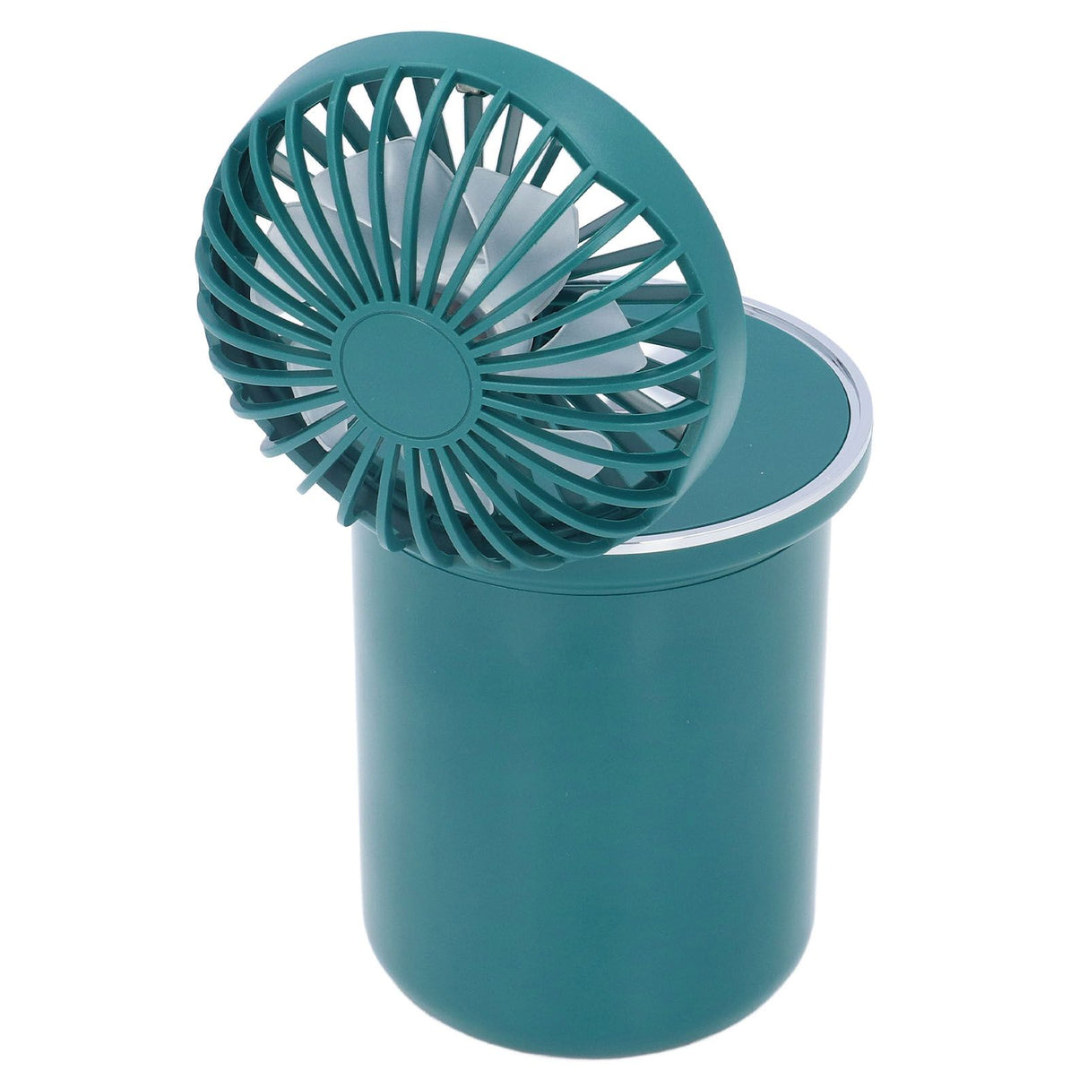 5V 5W Fan Humidifier 2 in 1 Desktop Humidifiers USB Charging 35ML Fog Output 280ml Multifunctional Fan for Desktop Office