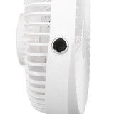 Electric Fan 3 Speeds 360 Degree Adjustable USB Rechargeable Portable Camping Fan with Night Light for Dormitory Camping