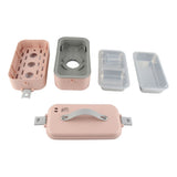 Electric Lunch Box Plug in Double Layer Stainless Steel Steaming Insulation Portable Food Warmer 300W 220V CN Plug