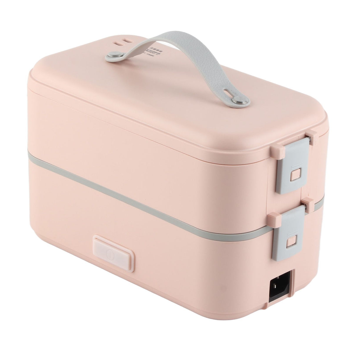 Electric Lunch Box Plug in Double Layer Stainless Steel Steaming Insulation Portable Food Warmer 300W 220V CN Plug