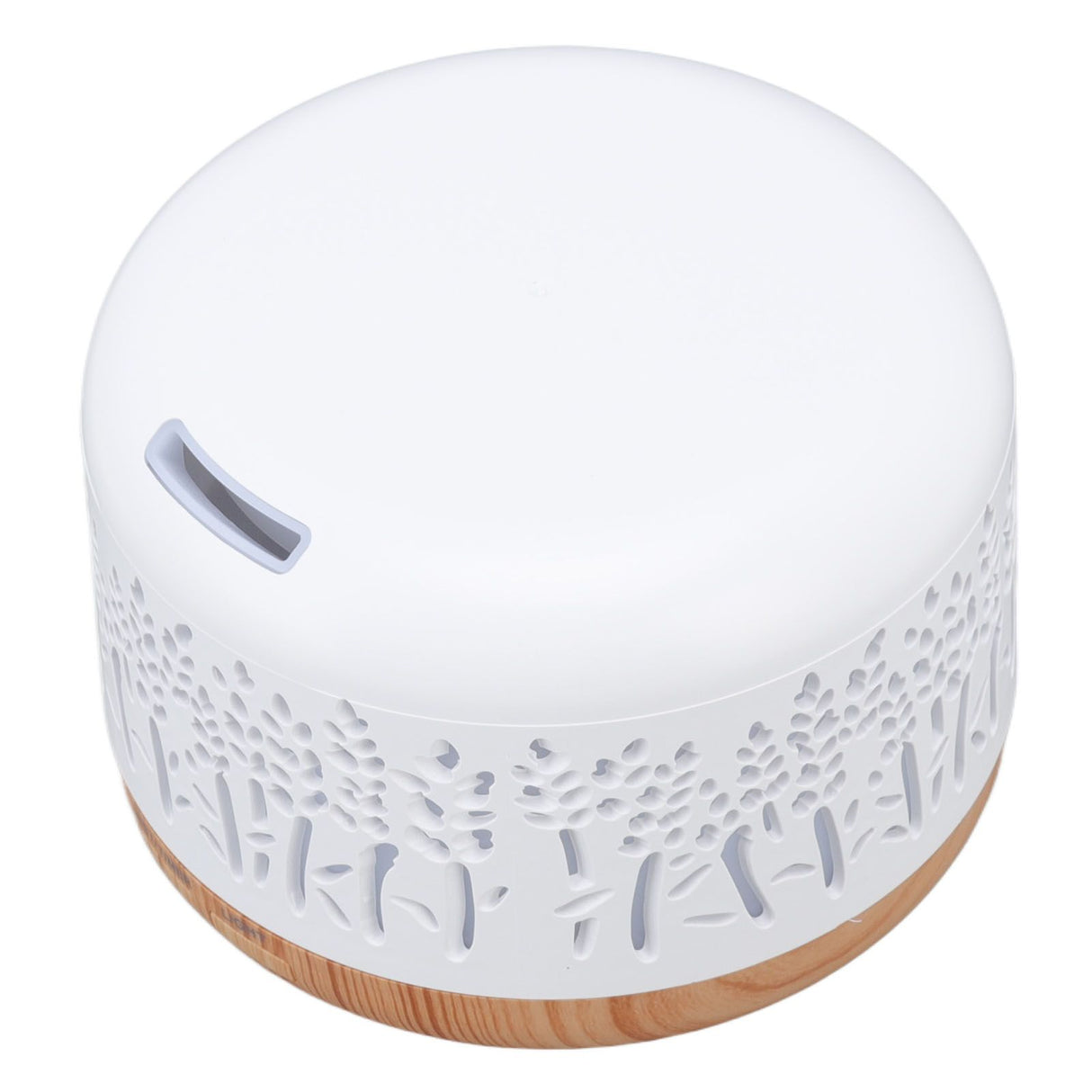 Desktop Humidifier 300ml Wood Grain Design Low Noise Aromatherapy Humidifier with LED Color Light 100‑240V AU Plug