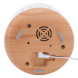 Desktop Humidifier 300ml Wood Grain Design Low Noise Aromatherapy Humidifier with LED Color Light 100‑240V AU Plug - Extra Image