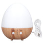 250ml Essential Oil Diffuser Automatic Shut Off 35db Low Noise USB Powered Wooden Humidifier with Night Light for Bedroom