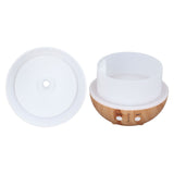250ml Essential Oil Diffuser Automatic Shut Off 35db Low Noise USB Powered Wooden Humidifier with Night Light for Bedroom