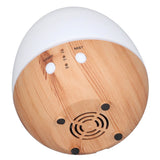 250ml Essential Oil Diffuser Automatic Shut Off 35db Low Noise USB Powered Wooden Humidifier with Night Light for Bedroom - Rear View