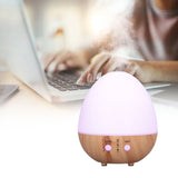 250ml Essential Oil Diffuser Automatic Shut Off 35db Low Noise USB Powered Wooden Humidifier with Night Light for Bedroom