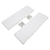2PCS Steam Cleaner Pads Appliable for Karcher SC1 SC2 SC3 SC4 SC5 Replacement Pads for Floor Steam Cleaner - Side View