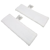 2PCS Steam Cleaner Pads Appliable for Karcher SC1 SC2 SC3 SC4 SC5 Replacement Pads for Floor Steam Cleaner - Top-Down View