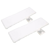 2PCS Steam Cleaner Pads Appliable for Karcher SC1 SC2 SC3 SC4 SC5 Replacement Pads for Floor Steam Cleaner - 45-Degree Angle