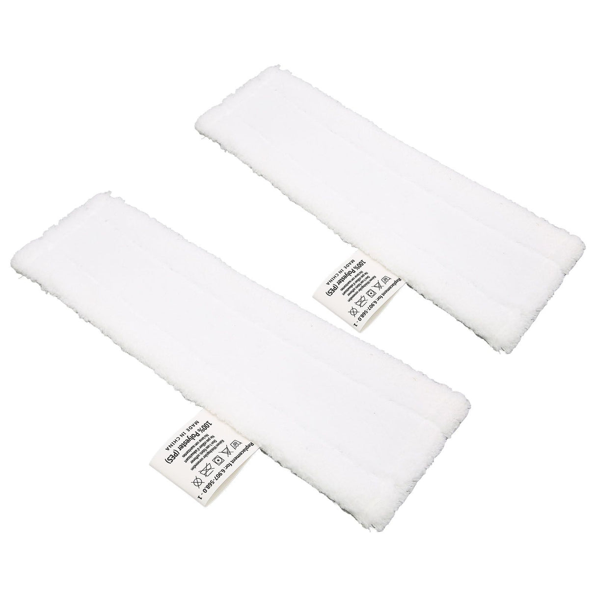 2PCS Steam Cleaner Pads Appliable for Karcher SC1 SC2 SC3 SC4 SC5 Replacement Pads for Floor Steam Cleaner