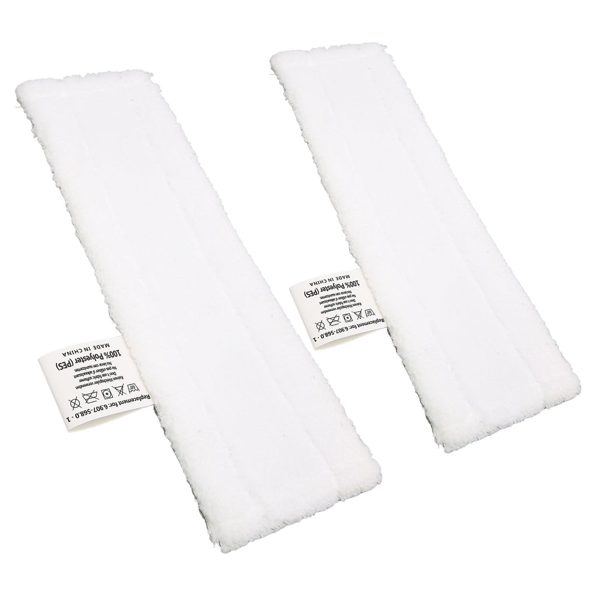 2PCS Steam Cleaner Pads Appliable for Karcher SC1 SC2 SC3 SC4 SC5 Replacement Pads for Floor Steam Cleaner