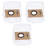 3Pcs Vacuum Cleaner Dust Bag Non Woven Disposable Sweeper Storage Garbage Bag Replacement for DEEBOT X1 OMNI
