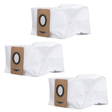 3Pcs Vacuum Cleaner Dust Bag Non Woven Disposable Sweeper Storage Garbage Bag Replacement for DEEBOT X1 OMNI - Side View