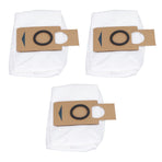 3Pcs Vacuum Cleaner Dust Bag Non Woven Disposable Sweeper Storage Garbage Bag Replacement for DEEBOT X1 OMNI