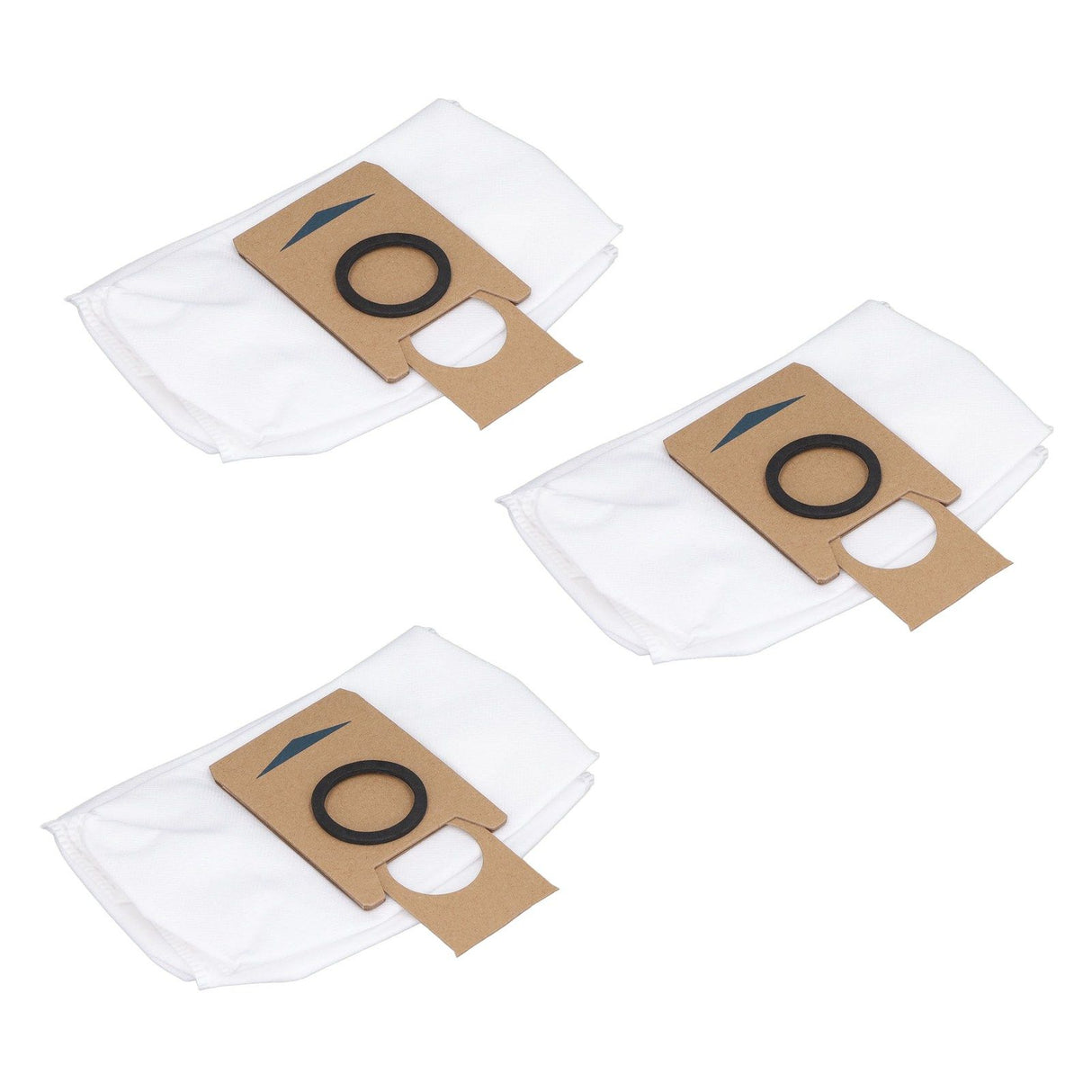 3Pcs Vacuum Cleaner Dust Bag Non Woven Disposable Sweeper Storage Garbage Bag Replacement for DEEBOT X1 OMNI