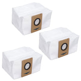 3Pcs Vacuum Cleaner Dust Bag Non Woven Disposable Sweeper Storage Garbage Bag Replacement for DEEBOT X1 OMNI