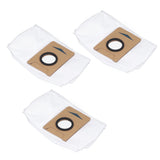 3Pcs Vacuum Cleaner Dust Bag Non Woven Disposable Sweeper Storage Garbage Bag Replacement for DEEBOT X1 OMNI