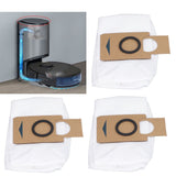 3Pcs Vacuum Cleaner Dust Bag Non Woven Disposable Sweeper Storage Garbage Bag Replacement for DEEBOT X1 OMNI