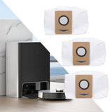 3Pcs Vacuum Cleaner Dust Bag Non Woven Disposable Sweeper Storage Garbage Bag Replacement for DEEBOT X1 OMNI - Extra Image