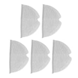 5Pcs Mop Cloth Vacuum Cleaner Mopping Pad Parts Accessories for Xiaomi Mijia F9 1C