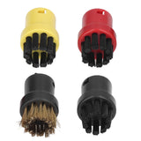 Round Small Brush Head Steam Cleaner Brushes for Karcher SC1 SC2 SC3 SC4 SC5 SC7
