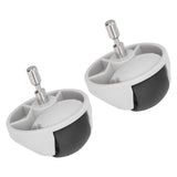2pcs Robot Sweeper Universal Caster Front Wheel Replacement for Xiaomi 1S S50 T4 T7 - 45-Degree Angle