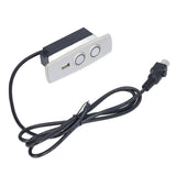 Recliner Remote Professional Electric Lift Sofa Recliner Hand Control Switch 2 Button 5 Pin with USB Phone Charger 12‑29V - 45-Degree Angle