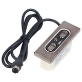 Recliner Switch Electric Sofa Recliner 5 Buttons Hand Control DC Push Rod Motor Lift Switch 29V with USB Charging Port - Rear View