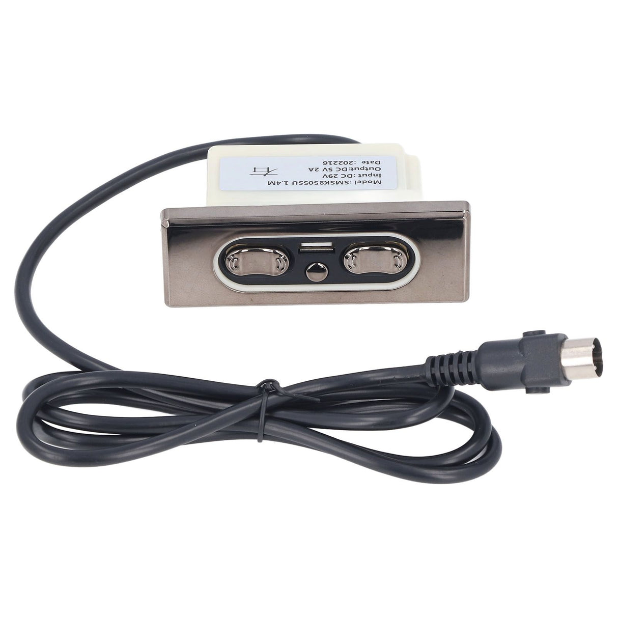 Recliner Switch Electric Sofa Recliner 5 Buttons Hand Control DC Push Rod Motor Lift Switch 29V with USB Charging Port
