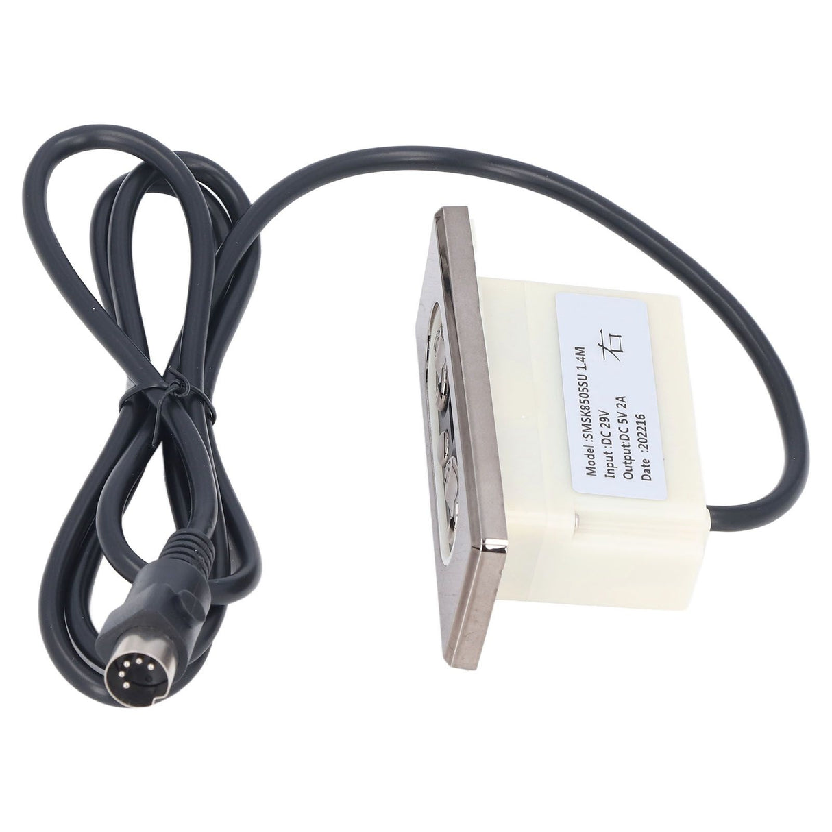 Recliner Switch Electric Sofa Recliner 5 Buttons Hand Control DC Push Rod Motor Lift Switch 29V with USB Charging Port