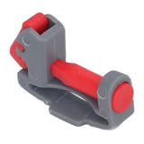 Vacuum Cleaner Trigger Lock Power Button Lock Accessories for V6 V7 V8 V10 Vacuum Cleaner Grey Body Red Rod