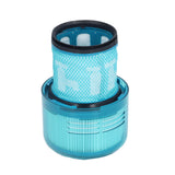 Vacuum Cleaner Filters Washable Reusable Vacuum Filter Replacement for V11 V15 SV14 - Top-Down View