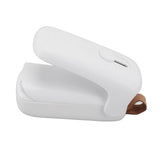 Bag Sealer 2 in 1 ABS Handheld Portable Food Snack Bag Sealing Machine with Springback Pocket Knife