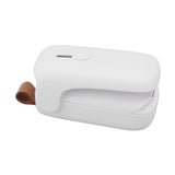 Bag Sealer 2 in 1 ABS Handheld Portable Food Snack Bag Sealing Machine with Springback Pocket Knife