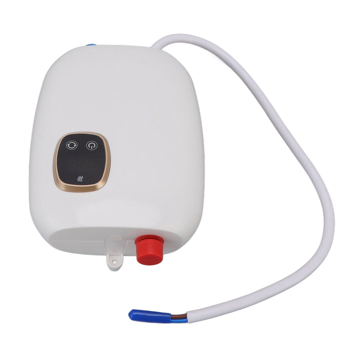 5500W 25A Electric Instant Hot Water Heater Touch Screen Over Temperature Protection Water Heater with Shower Head 220V