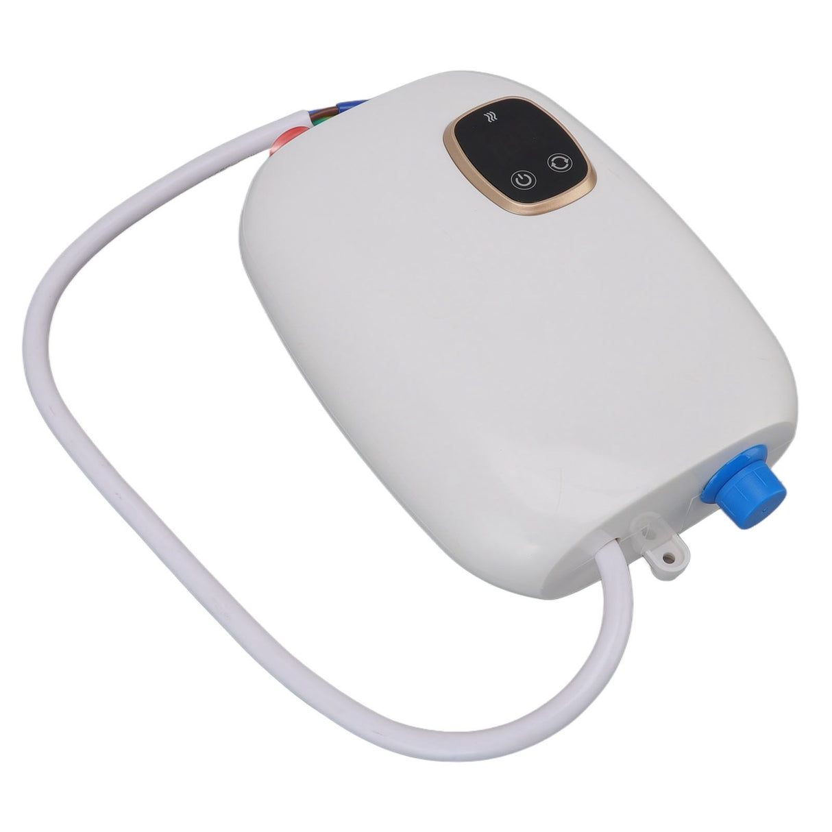 5500W 25A Electric Instant Hot Water Heater Touch Screen Over Temperature Protection Water Heater with Shower Head 220V