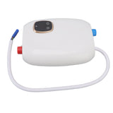 5500W Small Electric Instant Hot Water Heater with Digital Touch Screen Smart Thermostat Water Heater 220V - Front View