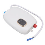5500W Small Electric Instant Hot Water Heater with Digital Touch Screen Smart Thermostat Water Heater 220V - 45-Degree Angle