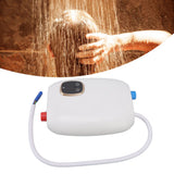 5500W Small Electric Instant Hot Water Heater with Digital Touch Screen Smart Thermostat Water Heater 220V - Extra Image