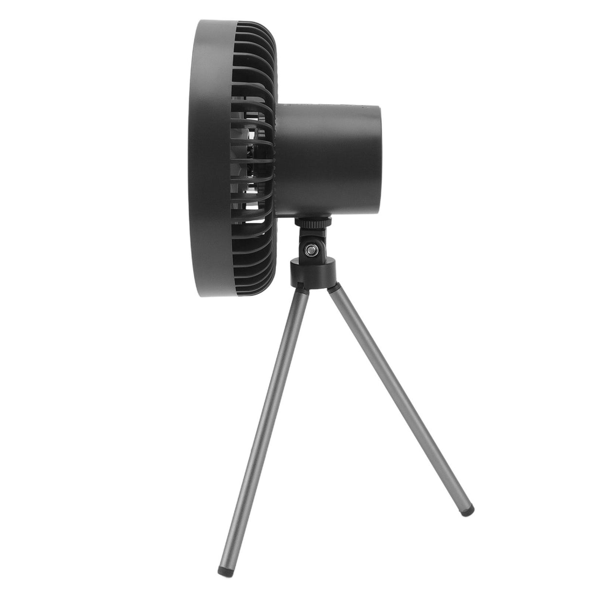 Tripod Fan 10000mAh 3 Gears Adjustable Timing Function Portable Desktop Fan with Light for Outdoor Camping Gray