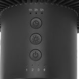 Tripod Fan 10000mAh 3 Gears Adjustable Timing Function Portable Desktop Fan with Light for Outdoor Camping Gray - Extra Image