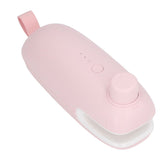 Heat Bag Sealer USB Charging Cutter Sealing Cutting Machine Tool for Better Storage Pink