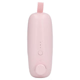 Heat Bag Sealer USB Charging Cutter Sealing Cutting Machine Tool for Better Storage Pink - Top-Down View
