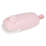 Heat Bag Sealer USB Charging Cutter Sealing Cutting Machine Tool for Better Storage Pink