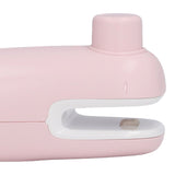 Heat Bag Sealer USB Charging Cutter Sealing Cutting Machine Tool for Better Storage Pink