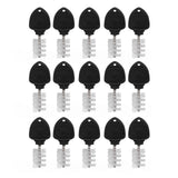 15Pcs Beer Tap Plug Brush 304 Stainless Steel ABS Beer Faucet Tap Cleaning Brush Plug For Kitchen Bar