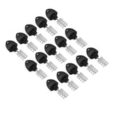 15Pcs Beer Tap Plug Brush 304 Stainless Steel ABS Beer Faucet Tap Cleaning Brush Plug For Kitchen Bar - Front View