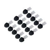 15Pcs Beer Tap Plug Brush 304 Stainless Steel ABS Beer Faucet Tap Cleaning Brush Plug For Kitchen Bar - Side View