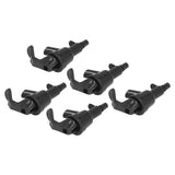 5Pcs Beer Tap Brewing Barrel Faucet ABS 20PSI 1/4in Bard Connector 3/16in Outlet Set Kit